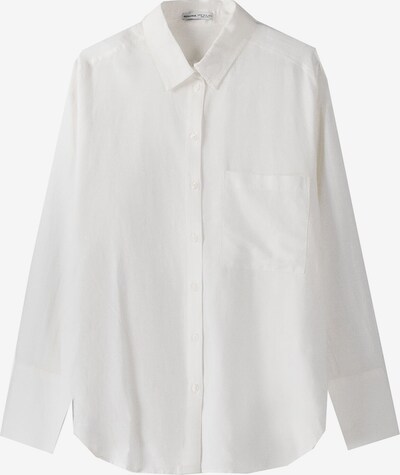 Bershka Bluse i hvid, Produktvisning