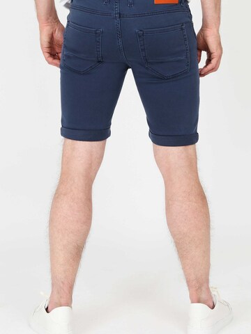 Coupe slim Pantalon 'Kant' Suitable en bleu