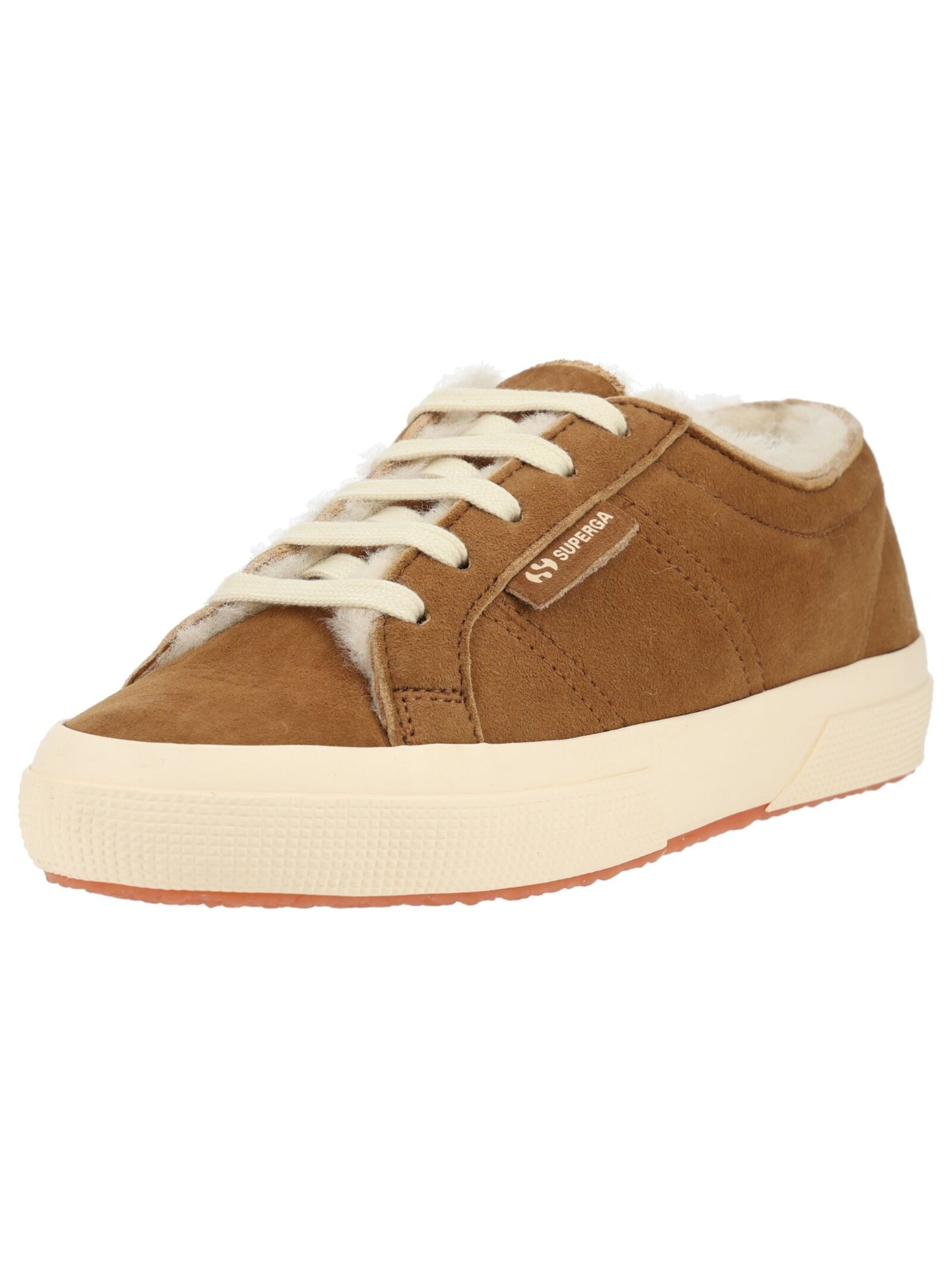 SUPERGA Sneakers laag in Bruin: voorkant