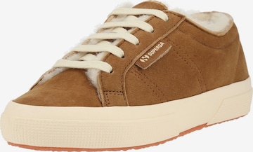 SUPERGA Sneakers laag in Bruin: voorkant