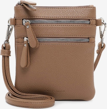 Emily & Noah Crossbody Bag 'Emma' in Brown: front