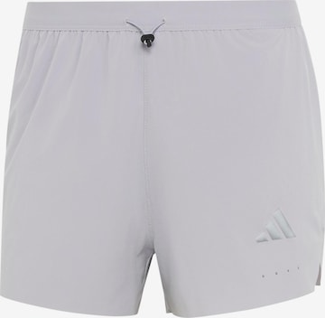 ADIDAS PERFORMANCE Regular Спортен панталон 'Adi365' в сиво: отпред