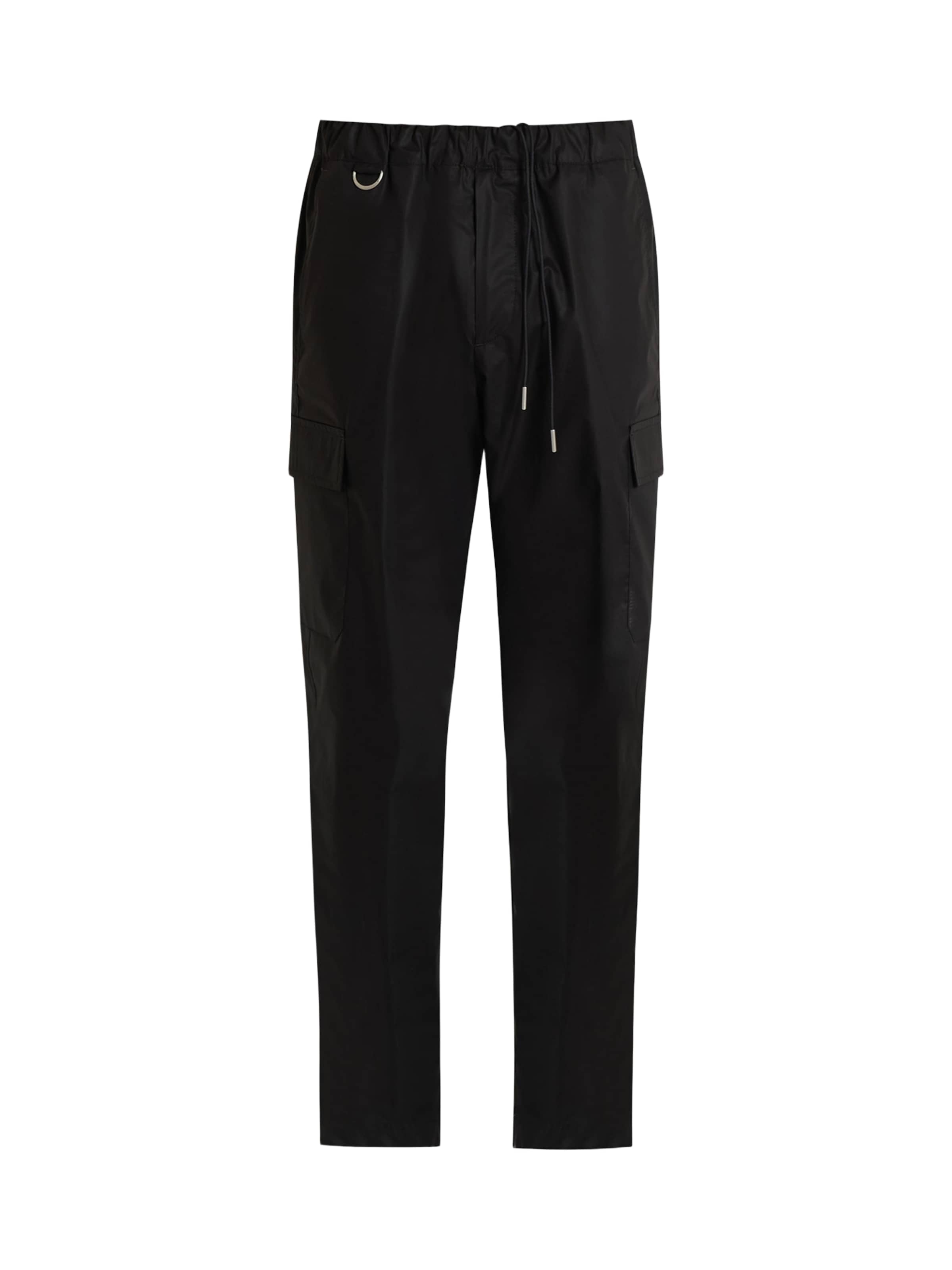 regular Pantaloni cargo 'Oyster' di LOW BRAND in nero: frontale