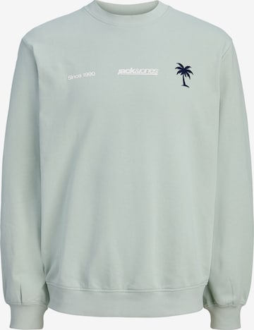 Jack & Jones Junior Mikina 'JCOClub Summer' – zelená: přední strana