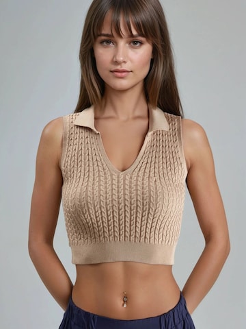 My fashion Sweater 'Pullover' in Beige