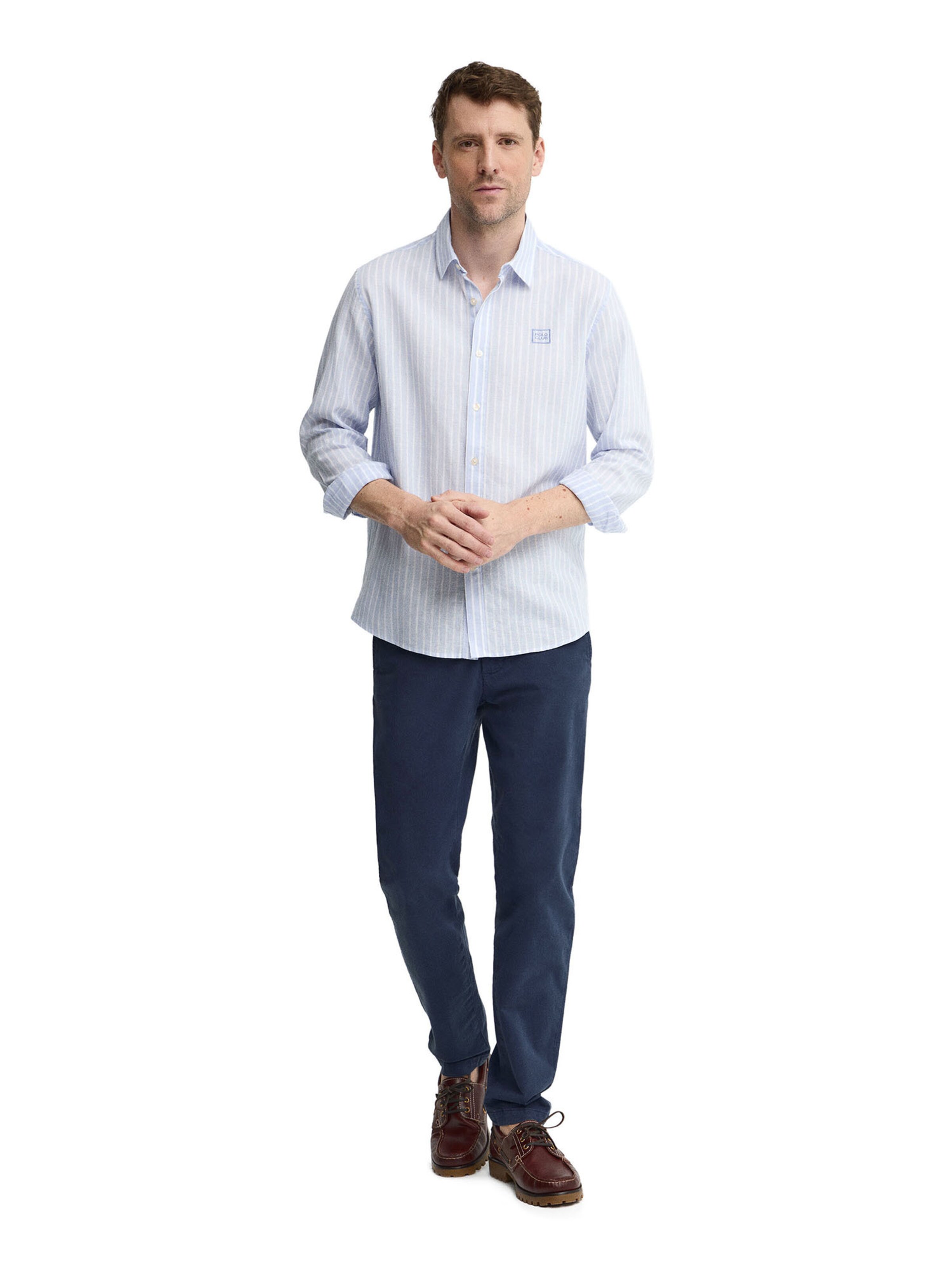 Polo Club Regular Fit Hemd in Blau