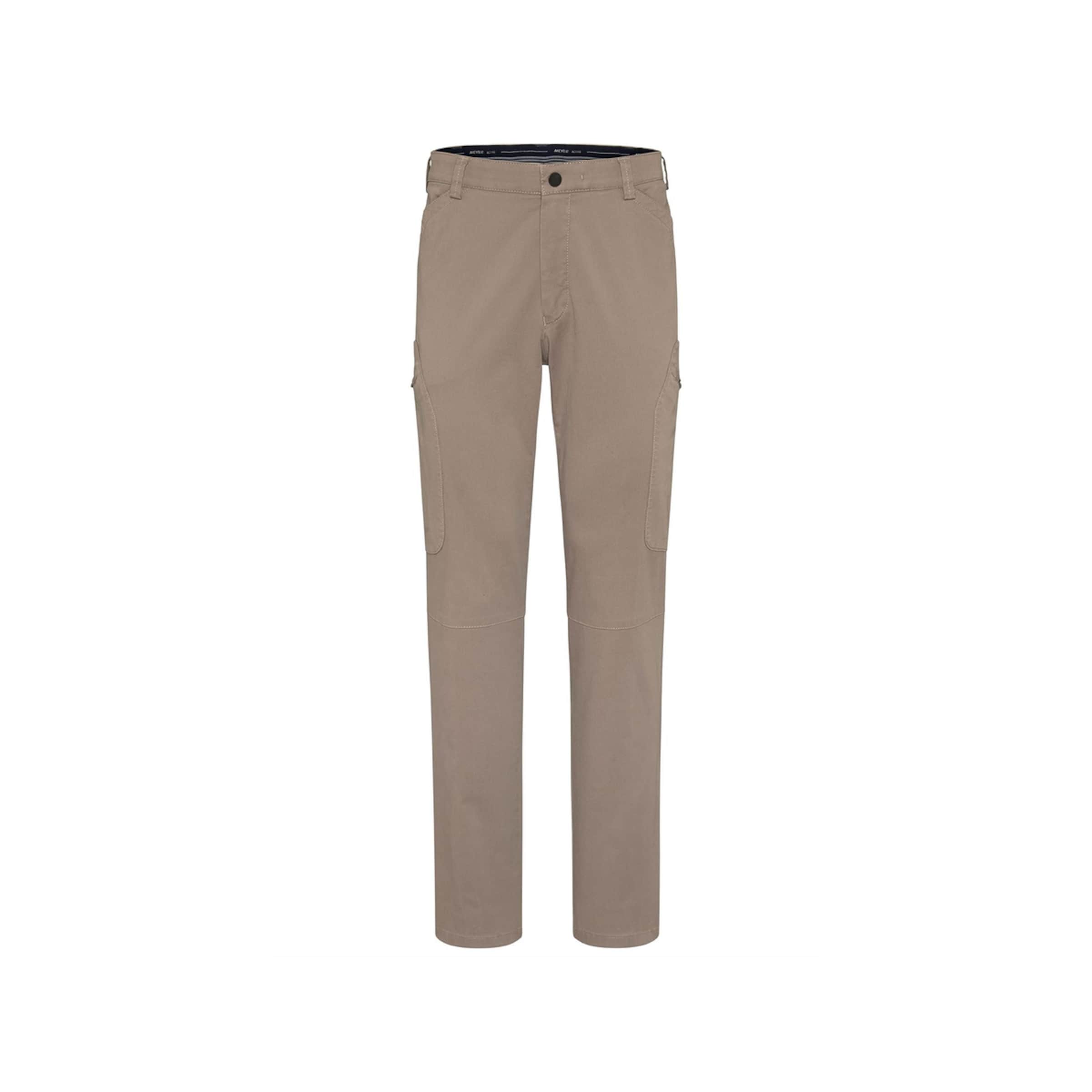MEYER Slimfit Broek in Bruin: voorkant