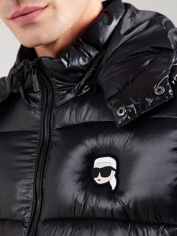 Karl Lagerfeld Zimní bunda – černá