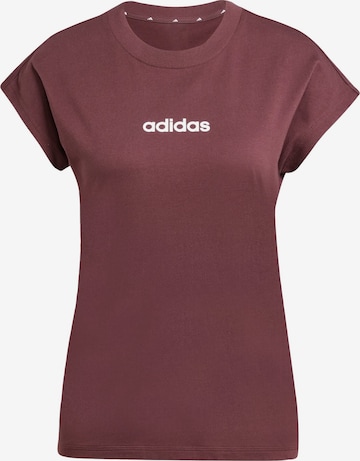 T-shirt fonctionnel 'Essentials' ADIDAS SPORTSWEAR en rouge : devant