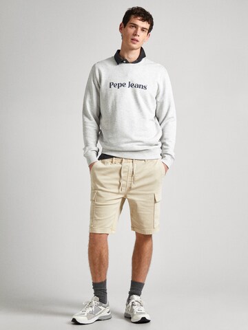 Pepe Jeans Sweatshirt 'REGIS' in Grau