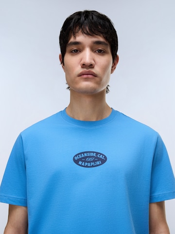 NAPAPIJRI Футболка 'Flint' в Синий