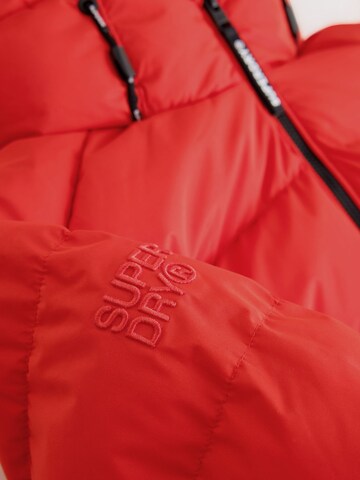 Superdry & Co Zimní bunda – červená