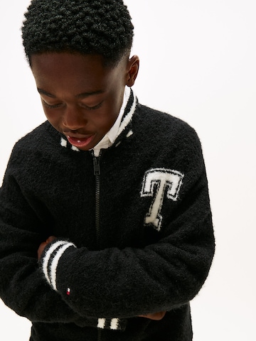 TOMMY HILFIGER Sweat jacket in Black