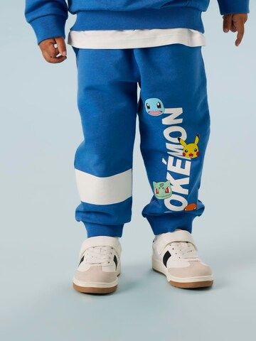 Tapered Pantaloni di NAME IT in blu: frontale