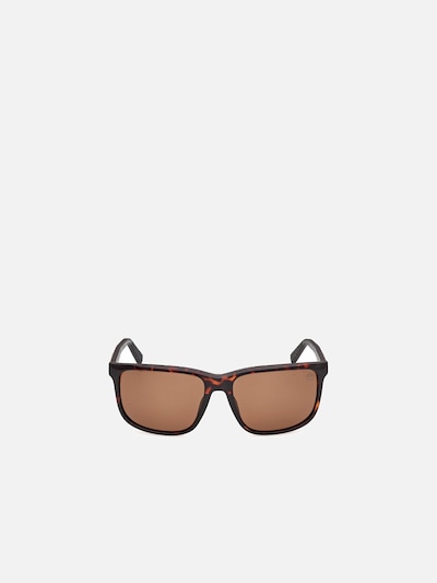 TIMBERLAND Zonnebril 'Timberland TB00037 Dark havana 59/17/140 MAN Sunglasses' in 59 in de kleur Bruin, Productweergave