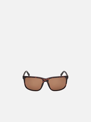 TIMBERLAND Zonnebril 'Timberland TB00037 Dark havana 59/17/140 MAN Sunglasses' in Bruin: voorkant