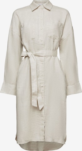 ESPRIT Shirt Dress in Beige: front