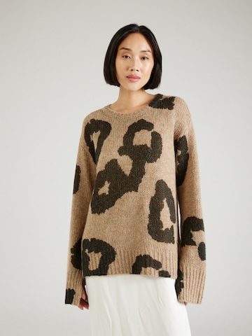 Frieda & Freddies NY Sweater in Brown: front