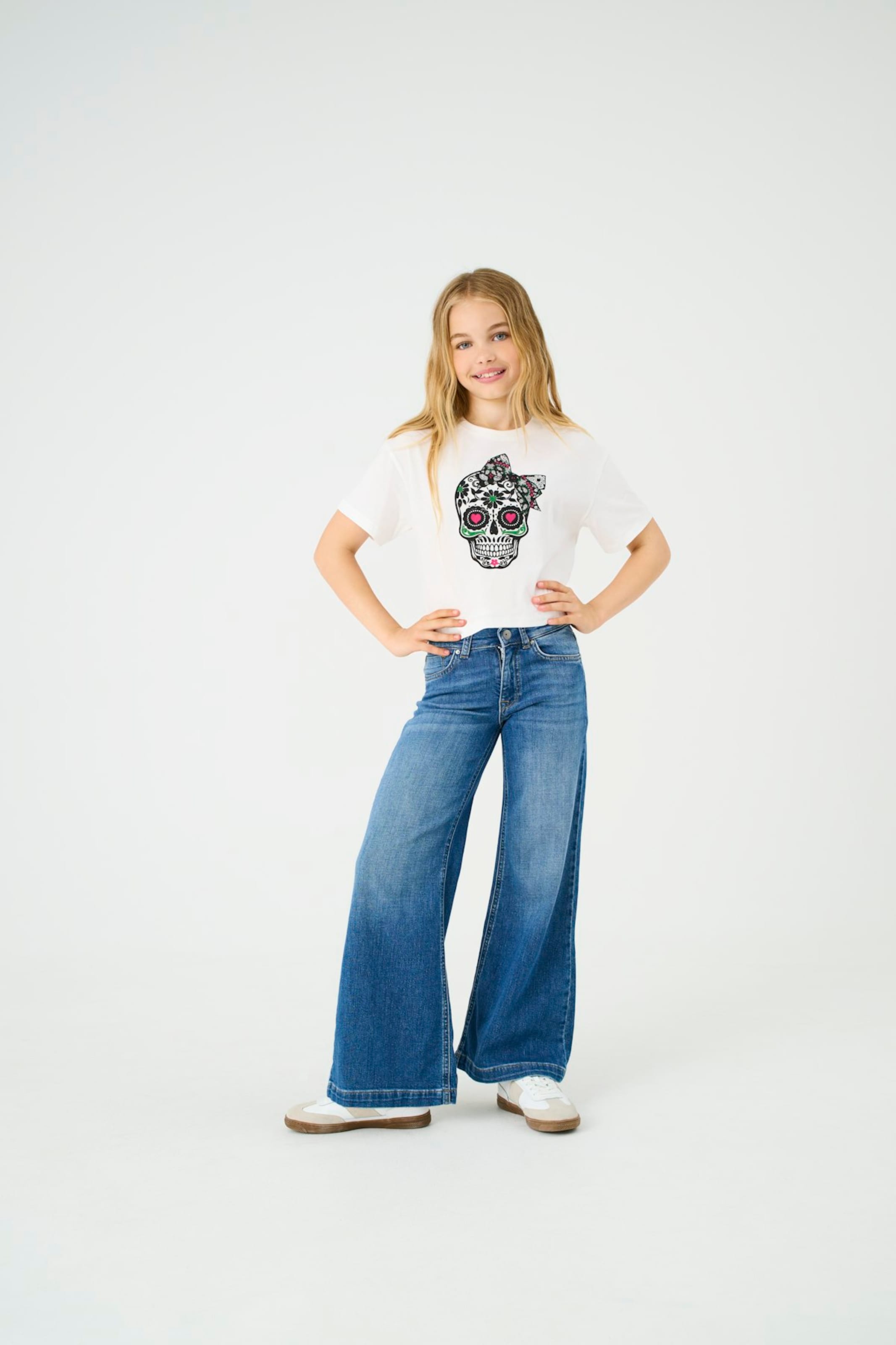 ONLY GIRLS Shirt 'KOGOLI' in Wit