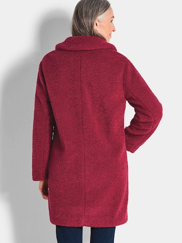 Goldner Tussenmantel in Rood