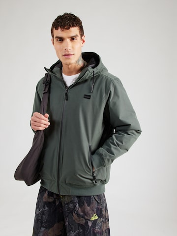 Coupe regular Veste mi-saison 'Nilas' Iriedaily en vert : devant