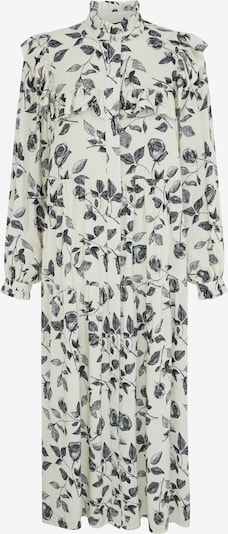 Aligne Robe-chemise 'Emma' en noir / blanc, Vue avec produit