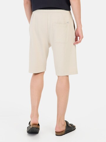 CAMEL ACTIVE Loosefit Bermuda Shorts mit elastischem Bund in Beige