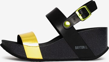 Bayton Sandal 'Selene' i gul: framsida