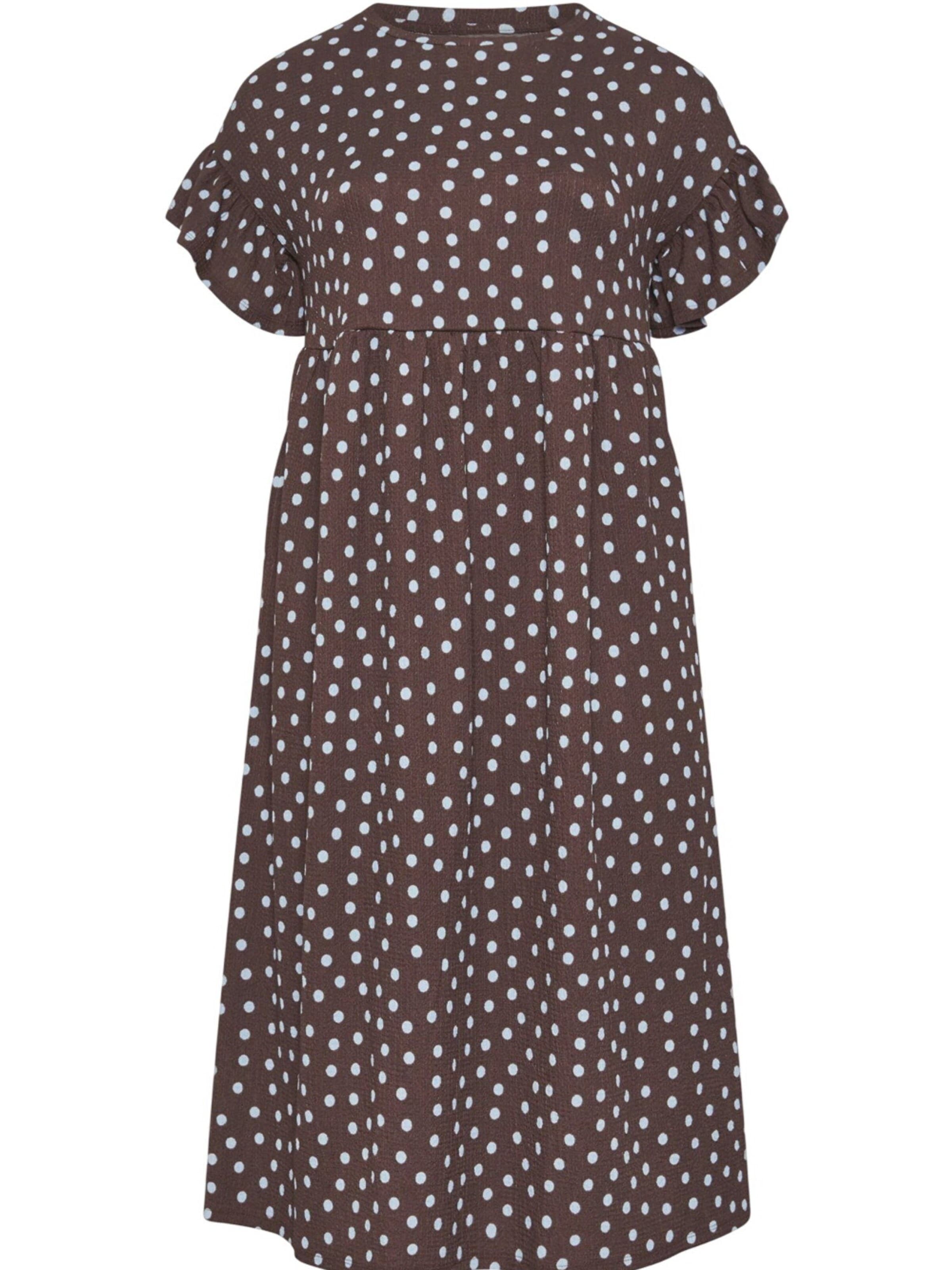Shape Of You Jurk in Bruin: voorkant