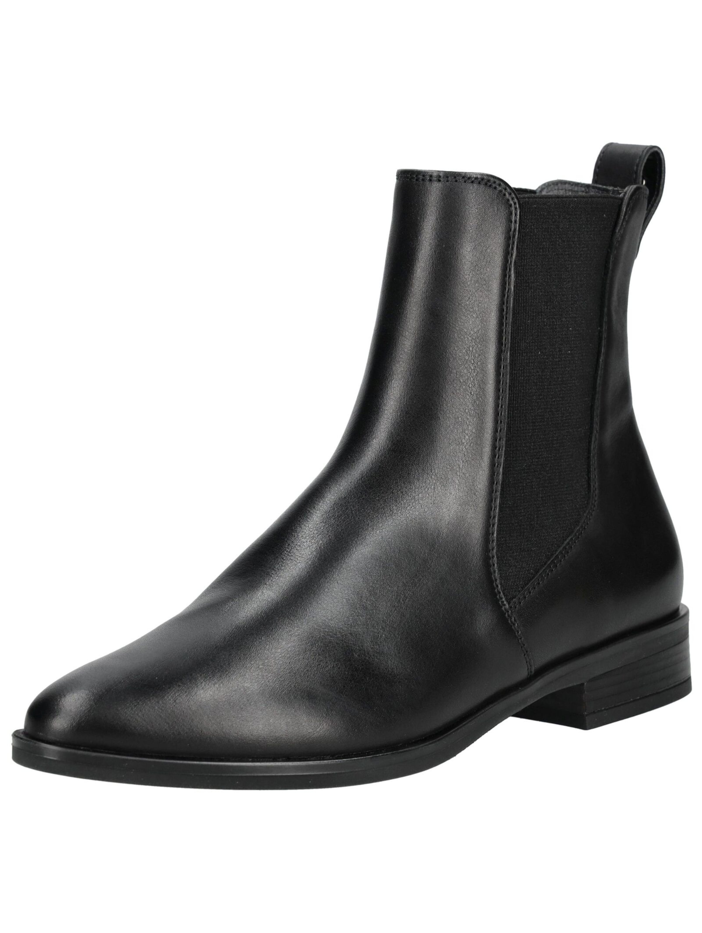 Paul Green Chelsea Boots in Schwarz: Vorderseite