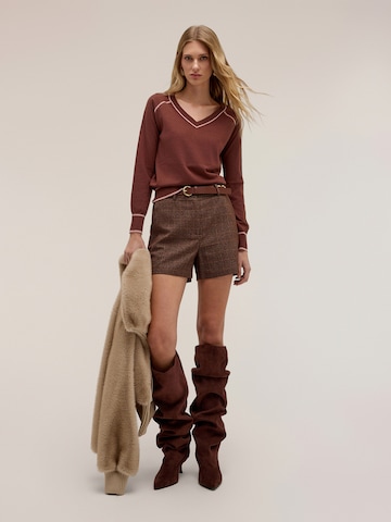 MOTIVI Sweater in Brown