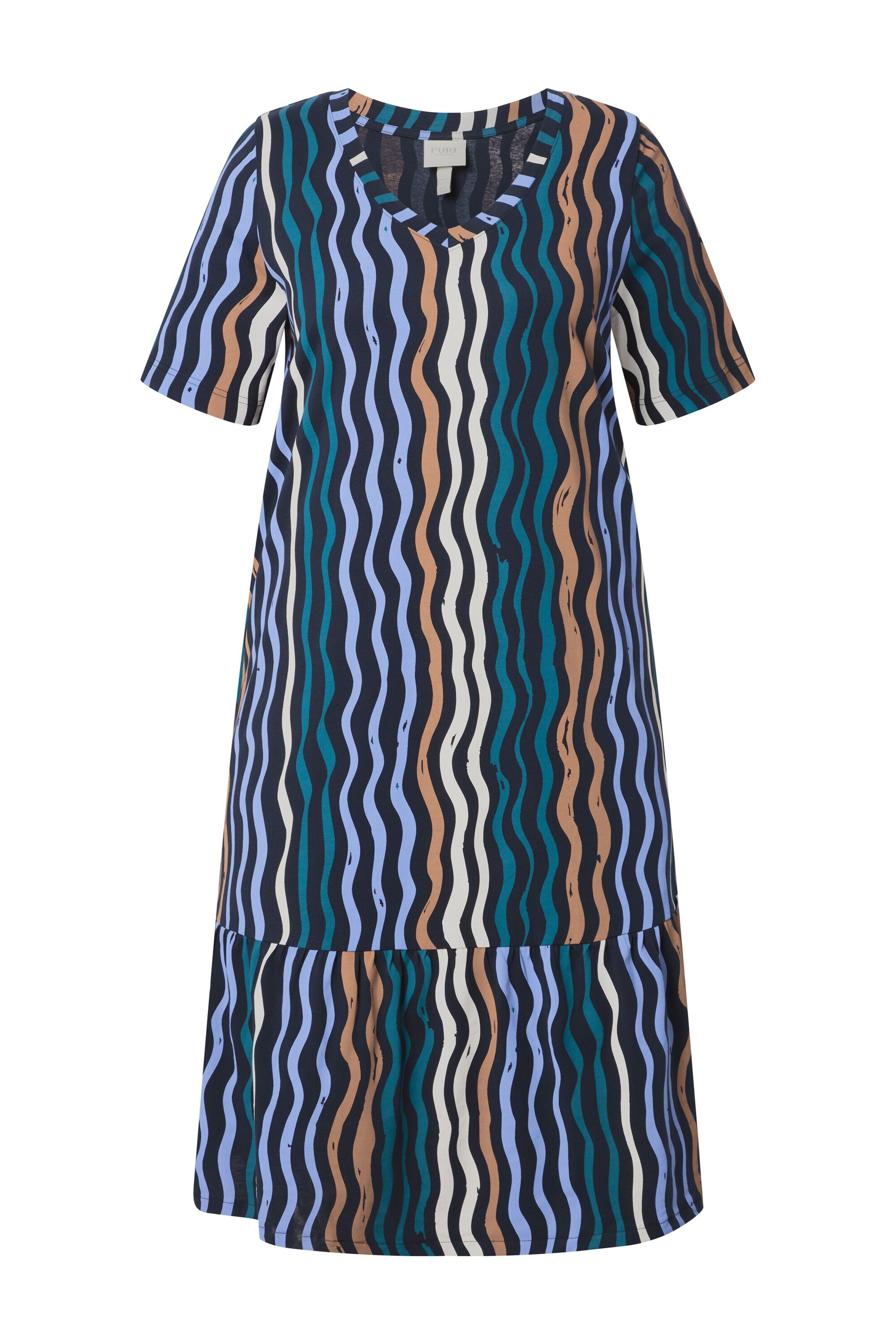 Ulla Popken Kleid in Mischfarben: Vorderseite