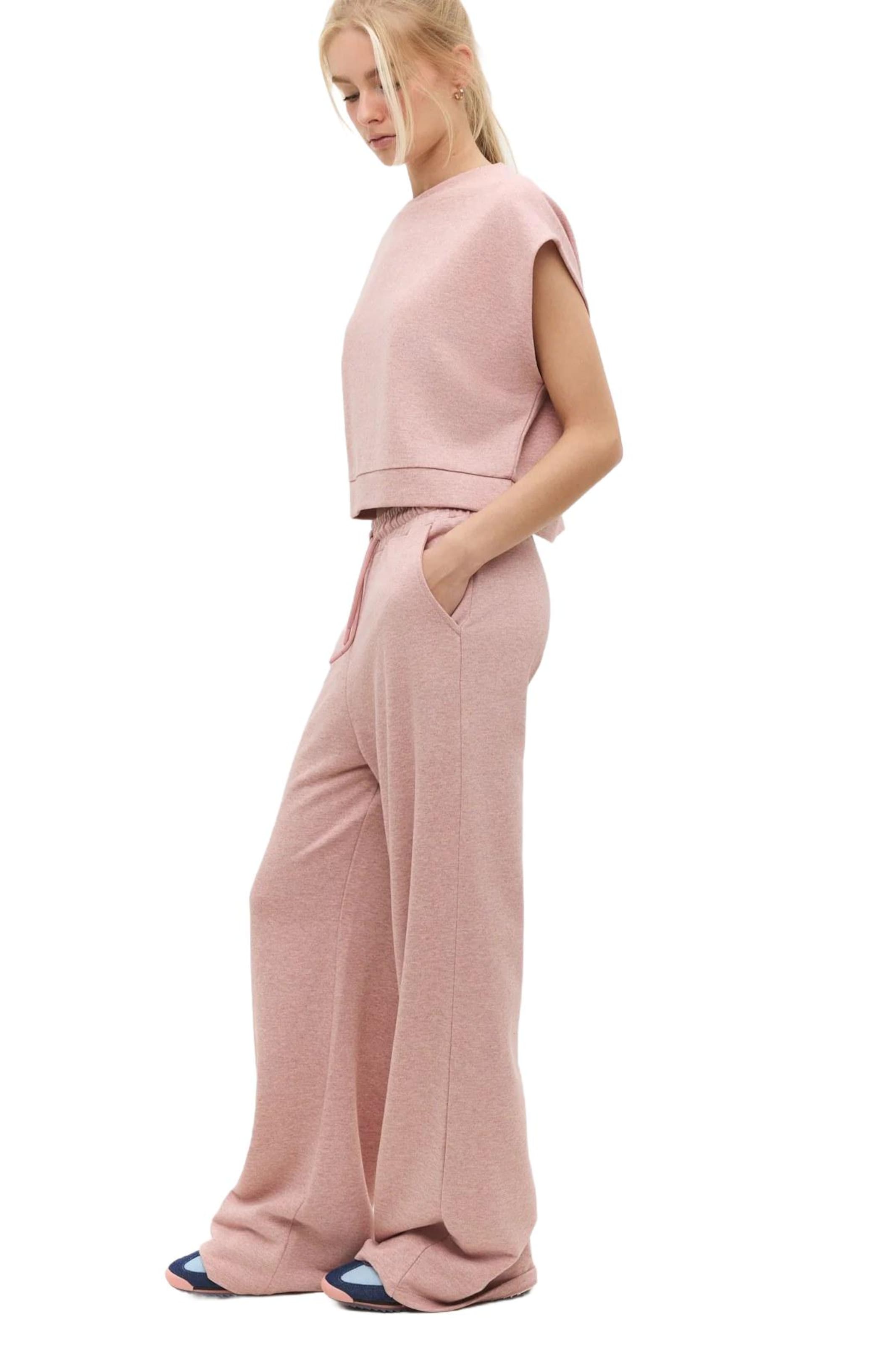 Regular Pantalon No Matter What en rose