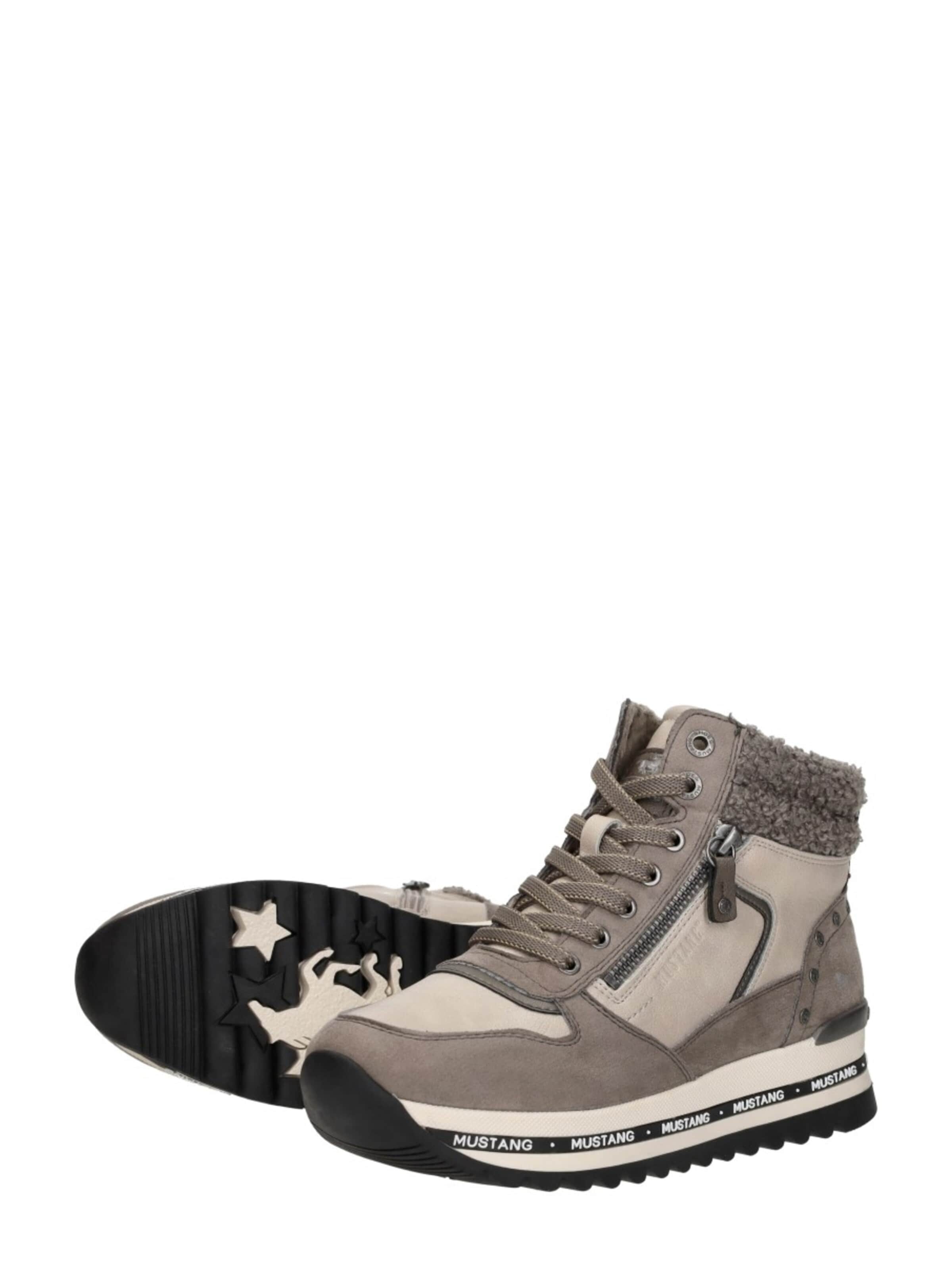 MUSTANG Sneakers laag 'Sneakers Hoog' in Grijs