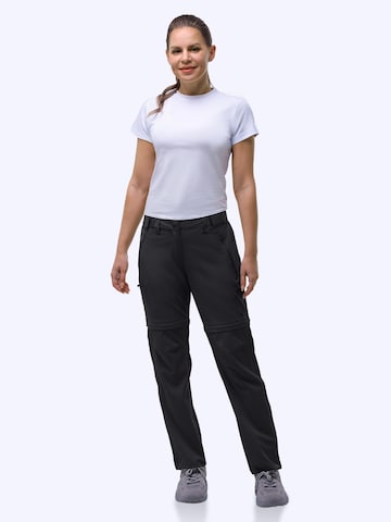33,000ft Regular Outdoor Pants '33,000ft Women's Convertible Hiking Trousers' in Black