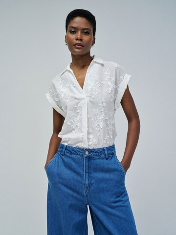 Salsa Jeans Blouse in White: front