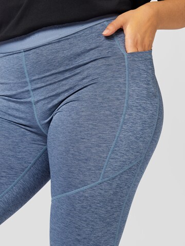 Only Play Curvy Skinny Workout Pants 'Elana' in Blue