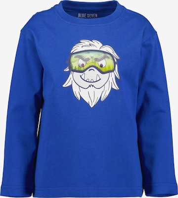 mėlyna BLUE SEVEN Marškinėliai: priekis