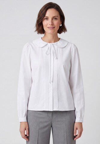 Chemisier Usha en blanc : devant