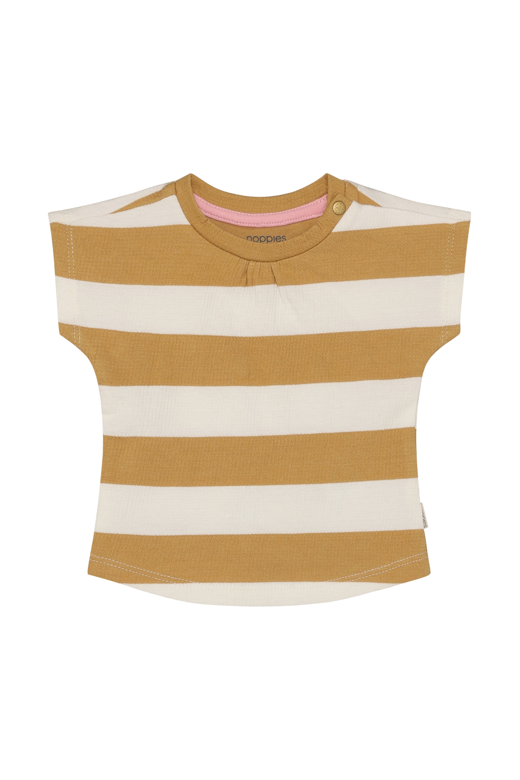 Noppies Shirt in Bruin: voorkant