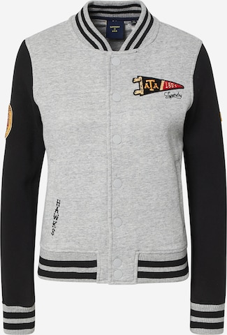 Superdry Between-Season Jacket in Grey: front