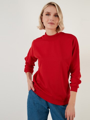 Sweat-shirt LELA en rouge