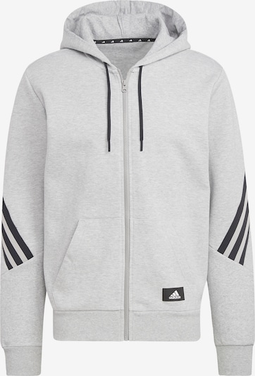 ADIDAS PERFORMANCE Veste de survêtement en gris / noir, Vue avec produit