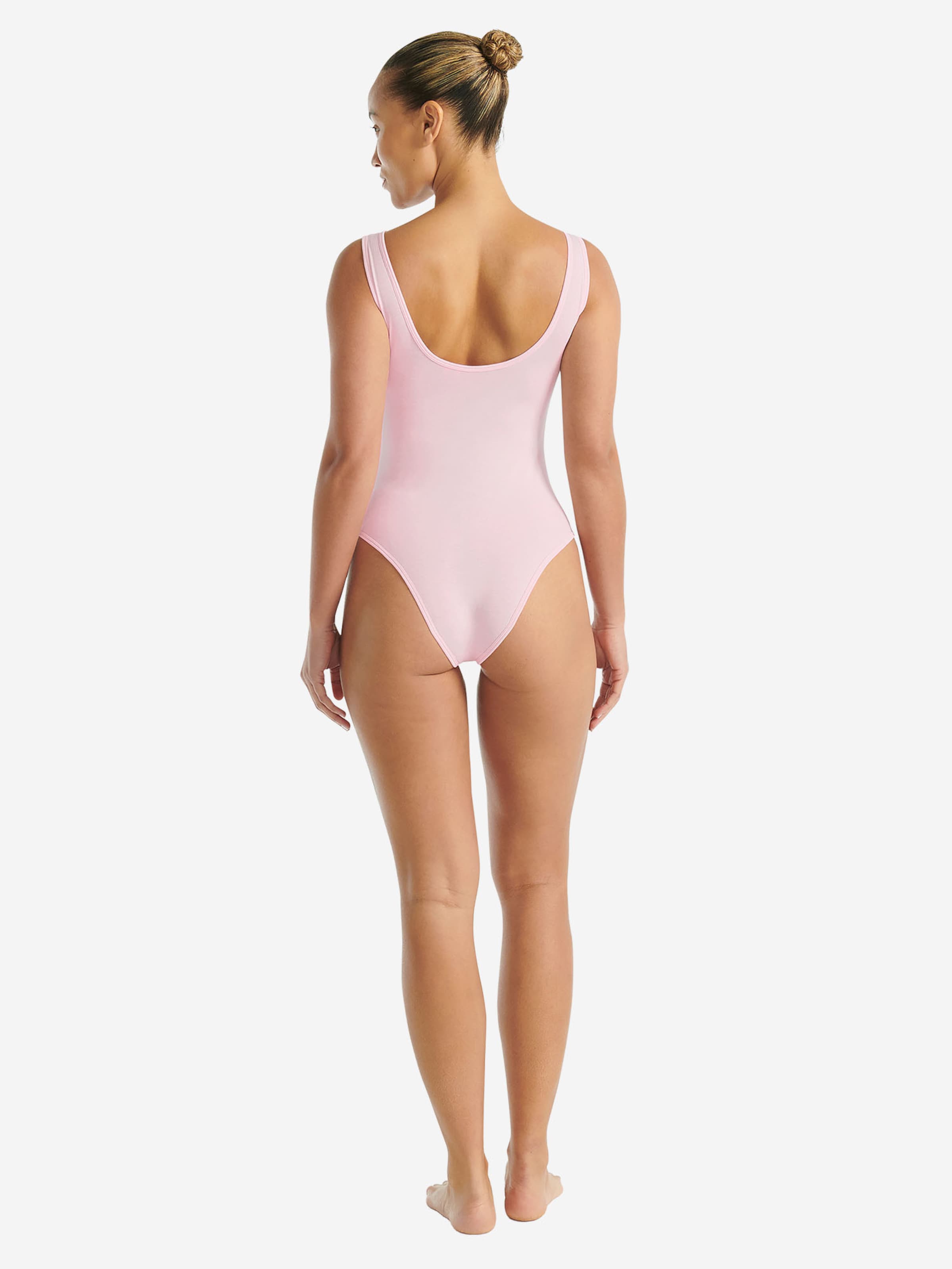 ADIDAS SPORTSWEAR Bodysuit ' Sport Active Essentials Cotton 3 Stripes ' in Pink