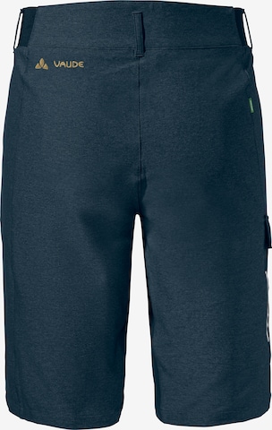 VAUDE Regular Workout Pants 'Tremalzo IV' in Blue