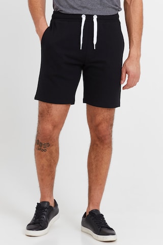 !Solid Regular Sweatshorts 'OLIVER' in Schwarz: predná strana