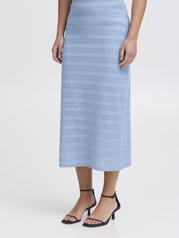 ICHI Skirt ' IXKNITTY ' in Blue