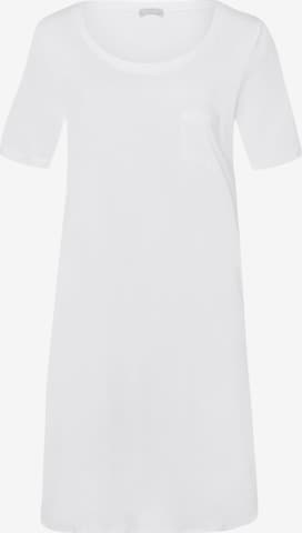 Hanro Nightgown 'Cotton Deluxe' in White: front