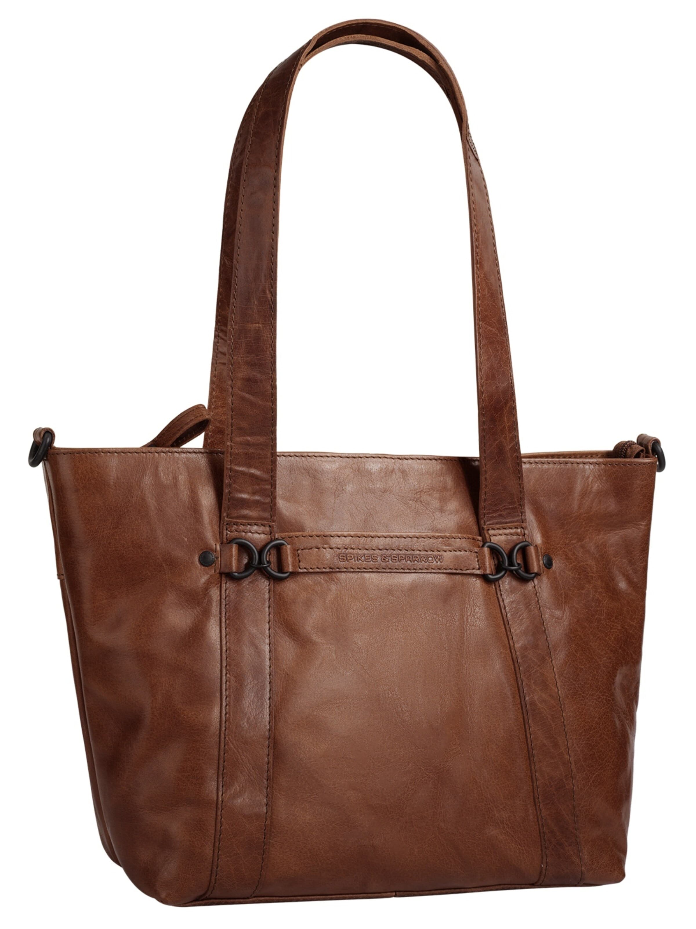Cabas Spikes & Sparrow en marron