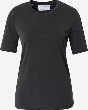 SELECTED FEMME - Camisa 'STELLA' em preto: frente